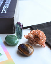 Create Crystal Kit – Fluorite, Aventurine, Tiger’s Eye & Aragonite