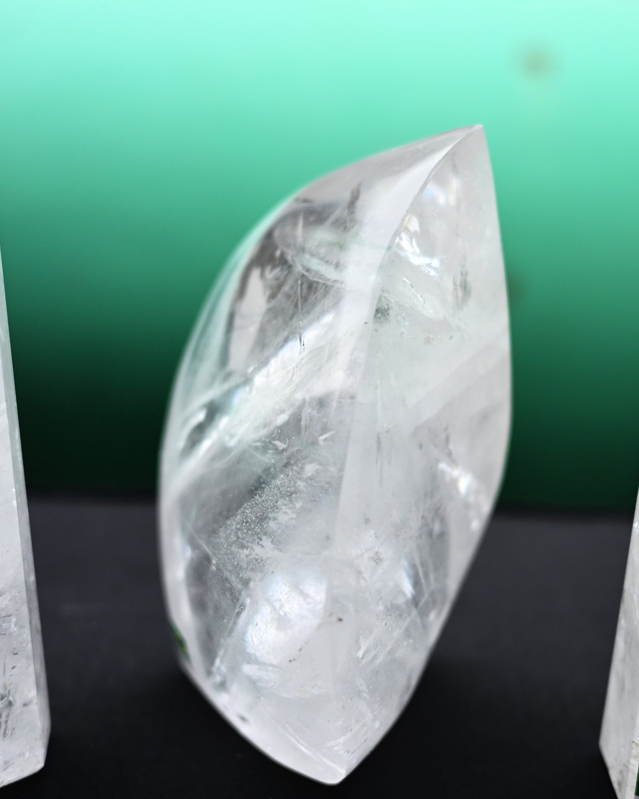 Clear Quartz  Wave Flame 6.6lbs