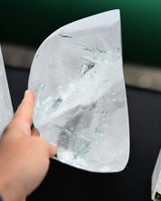 Clear Quartz  Wave Flame 6.6lbs
