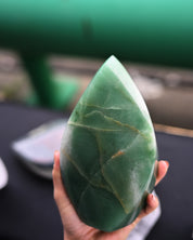 XL Green Aventurine Flame 4lbs