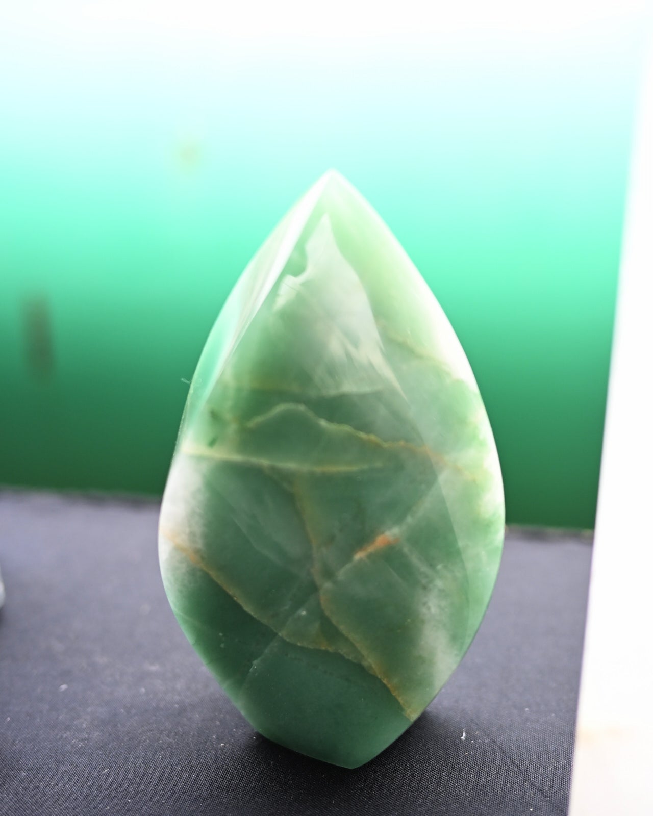 XL Green Aventurine Flame 4lbs