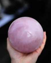 XL Rose Quartz Sphere 4lbs