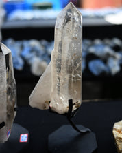 Natural Smoky Quartz Point on Stand