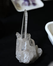 Laser Lemurian Quartz Cluster  2.2lbs
