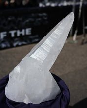 Museum-Quality Lemurian Quartz Point 72lbs