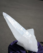 Museum-Quality Lemurian Quartz Point 72lbs
