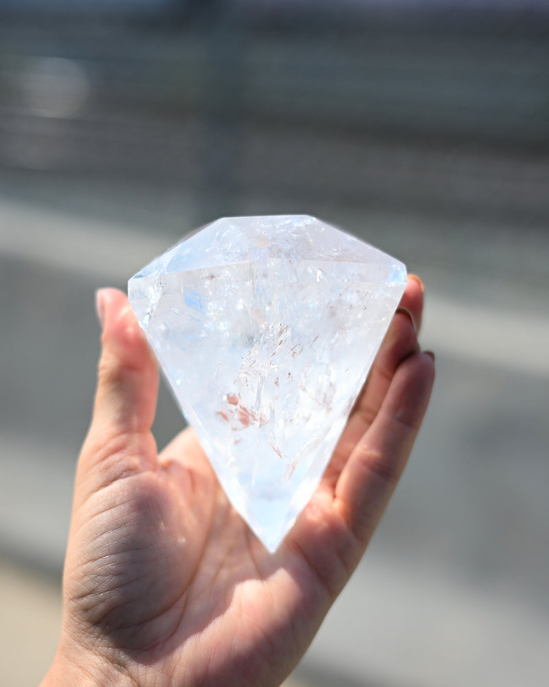 Clear Quartz Diamond