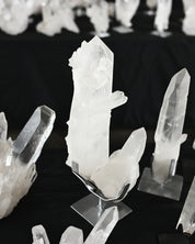 14lb Lemurian Quartz Cluster on Stand