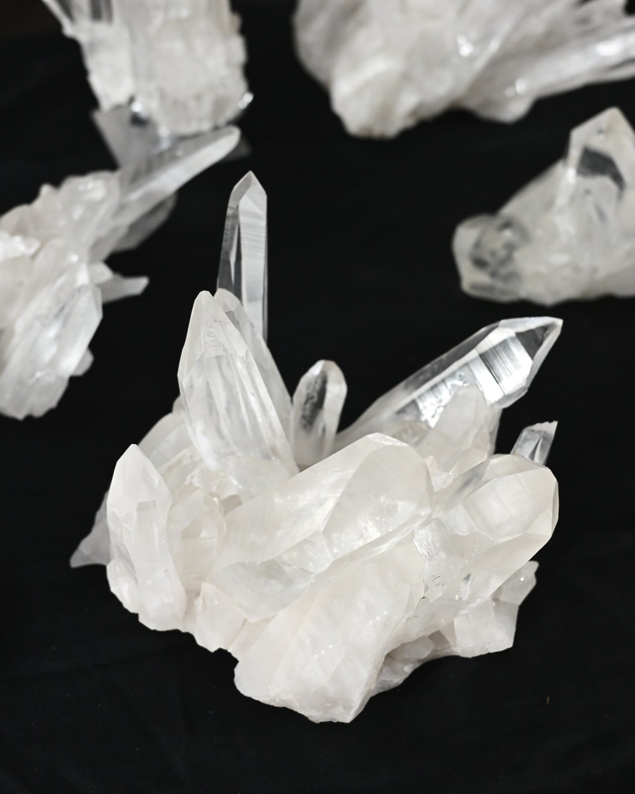 14.5lb Lemurian Quartz Cluster