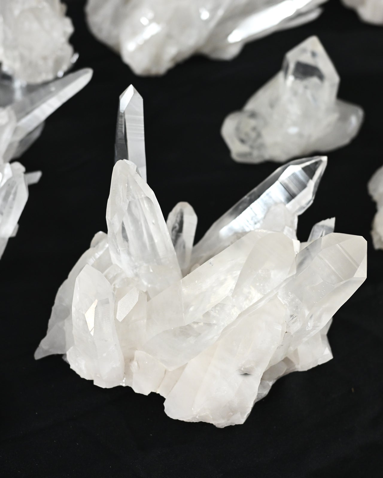 14.5lb Lemurian Quartz Cluster