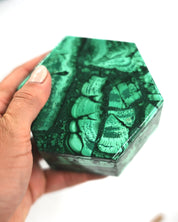 Handcrafted Malachite Box