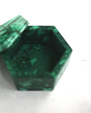 Handcrafted Malachite Box