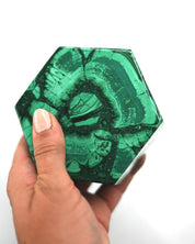 Handcrafted Malachite Box