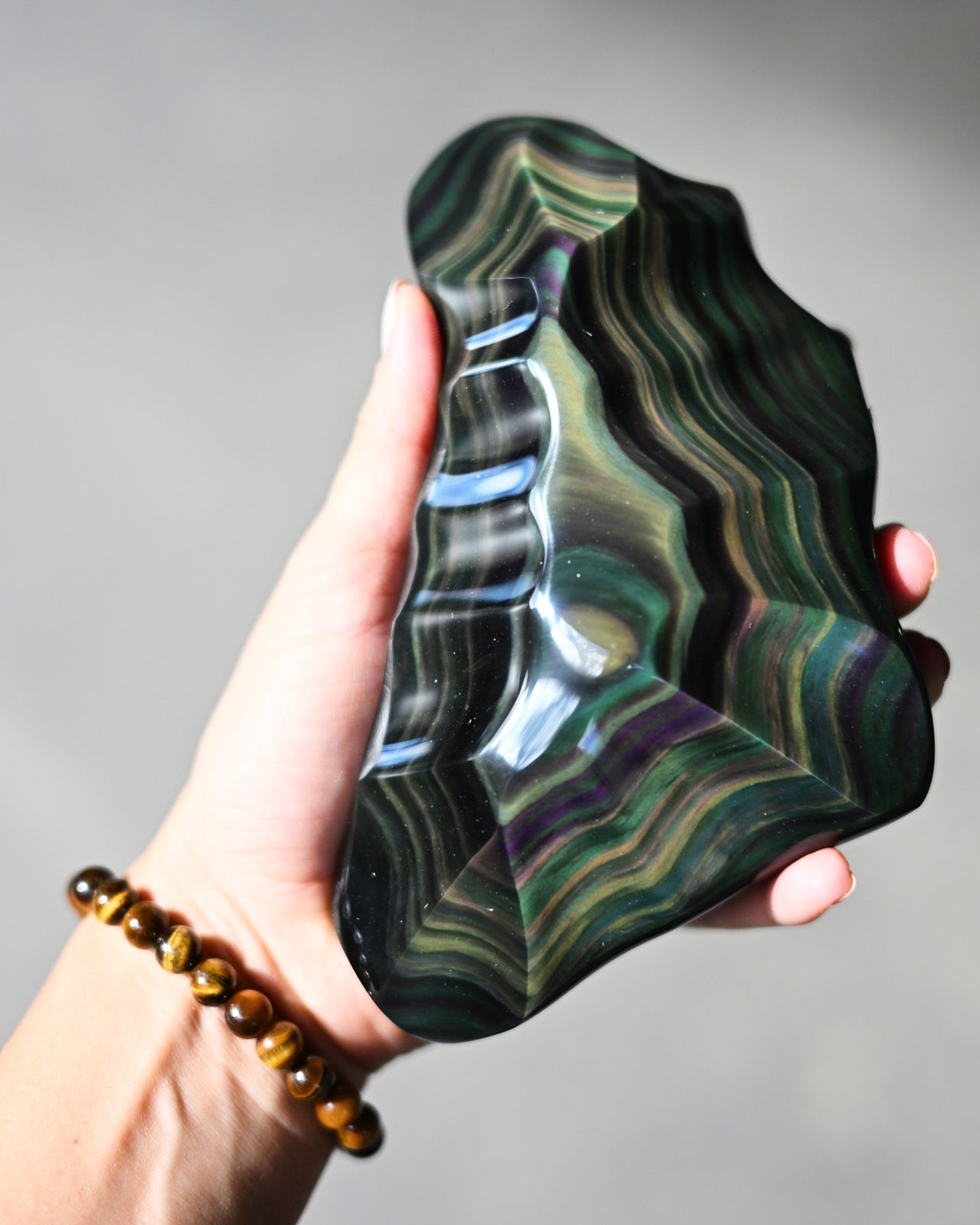 Rainbow Obsidian Freefrom XL