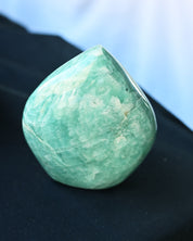 Amazonite freeform side view display