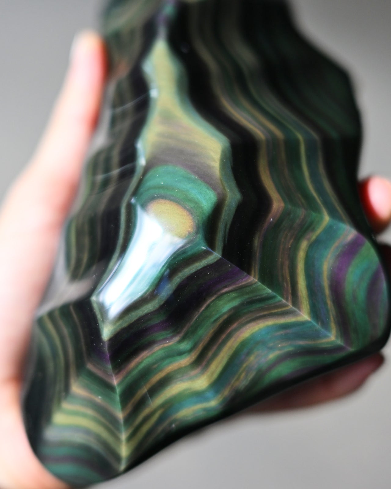 Rainbow Obsidian Freefrom XL