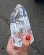 Clear Quartz Tower with Rainbows 790g