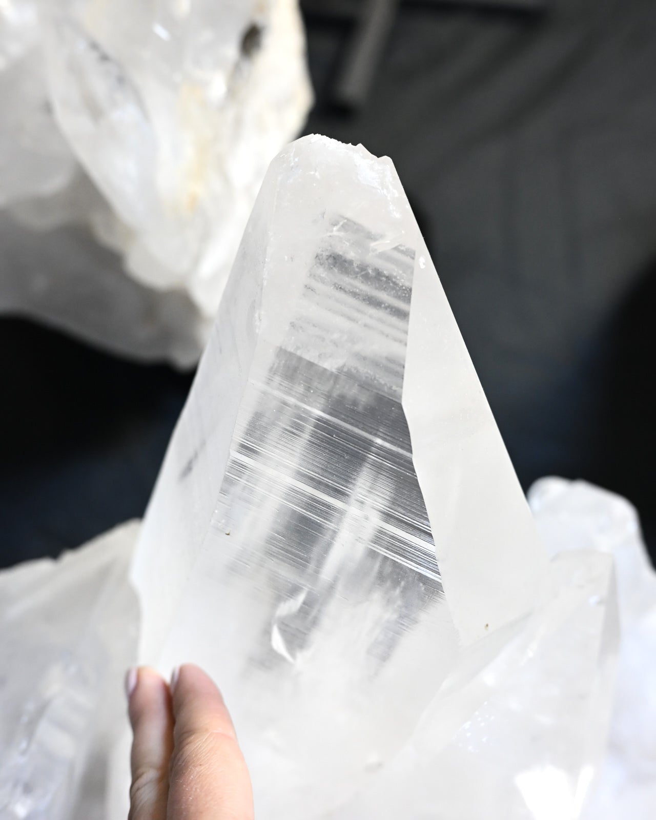 21lb XXL Lemurian Quartz Cluster