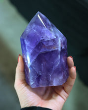 Amethyst Tower 4 Inch