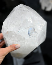 Clear Quartz Point on Spinning Stand 11.8lbs