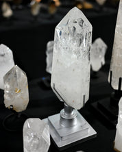 Clear Quartz Point on Spinning Stand 12.6 lbs