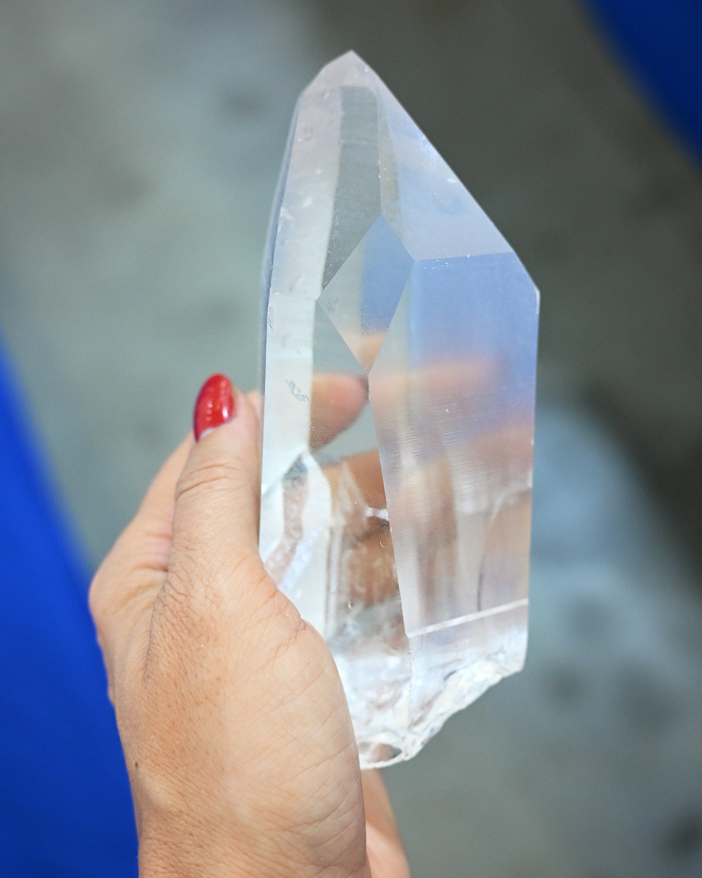 Natural Quartz Window Point