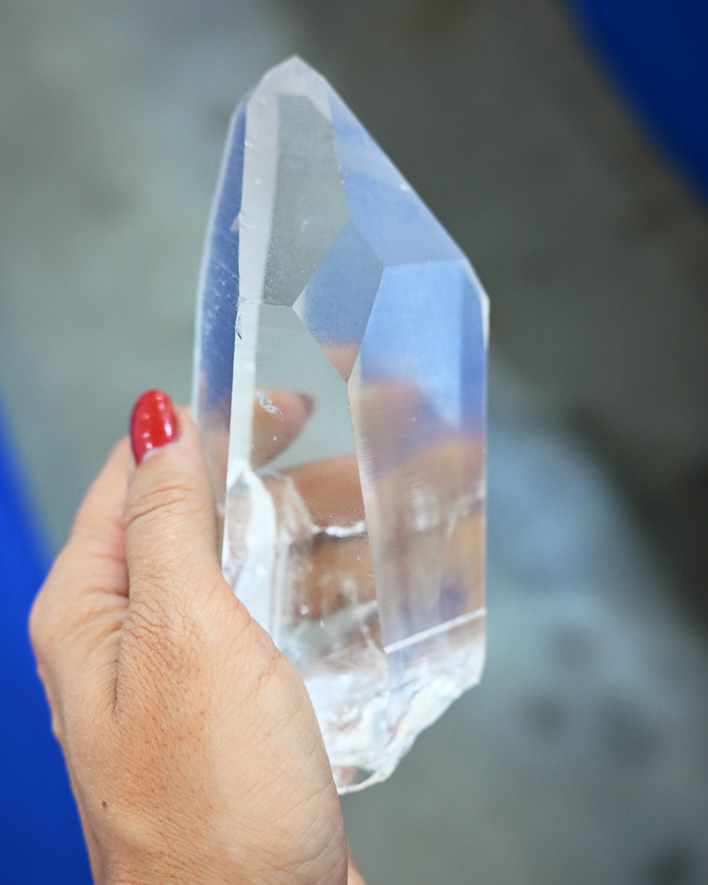 Natural Quartz Window Point