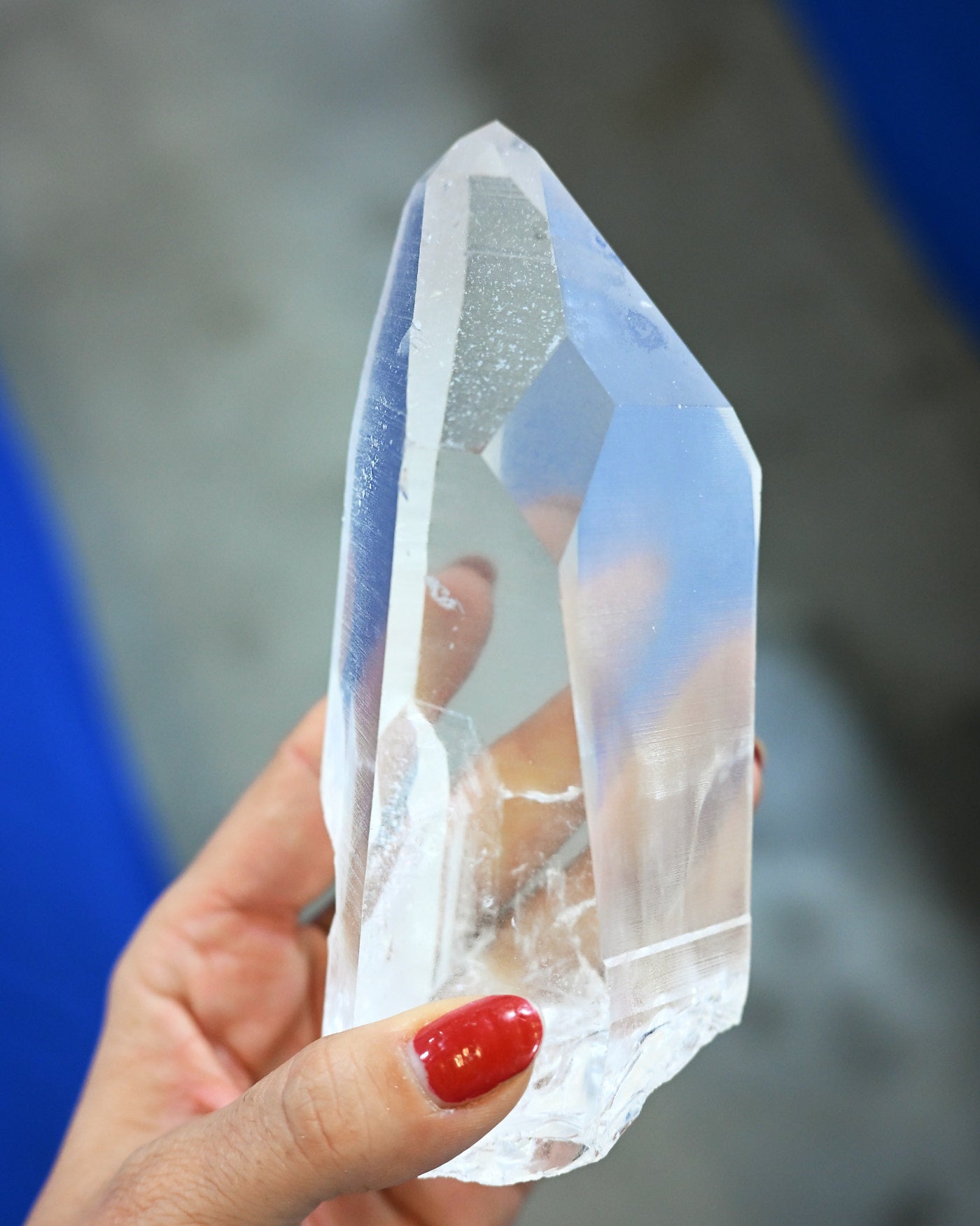 Natural Quartz Window Point