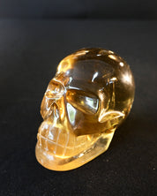 Natural Citrine Skull 1.7lbs