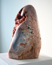 Rare Massive Pink Amethyst Geode Statement 35lbs