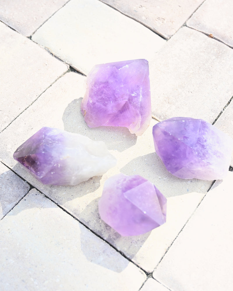 Rough Bolivian Amethyst Point