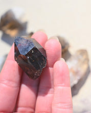Smoky Elestial Citrine Point Mini