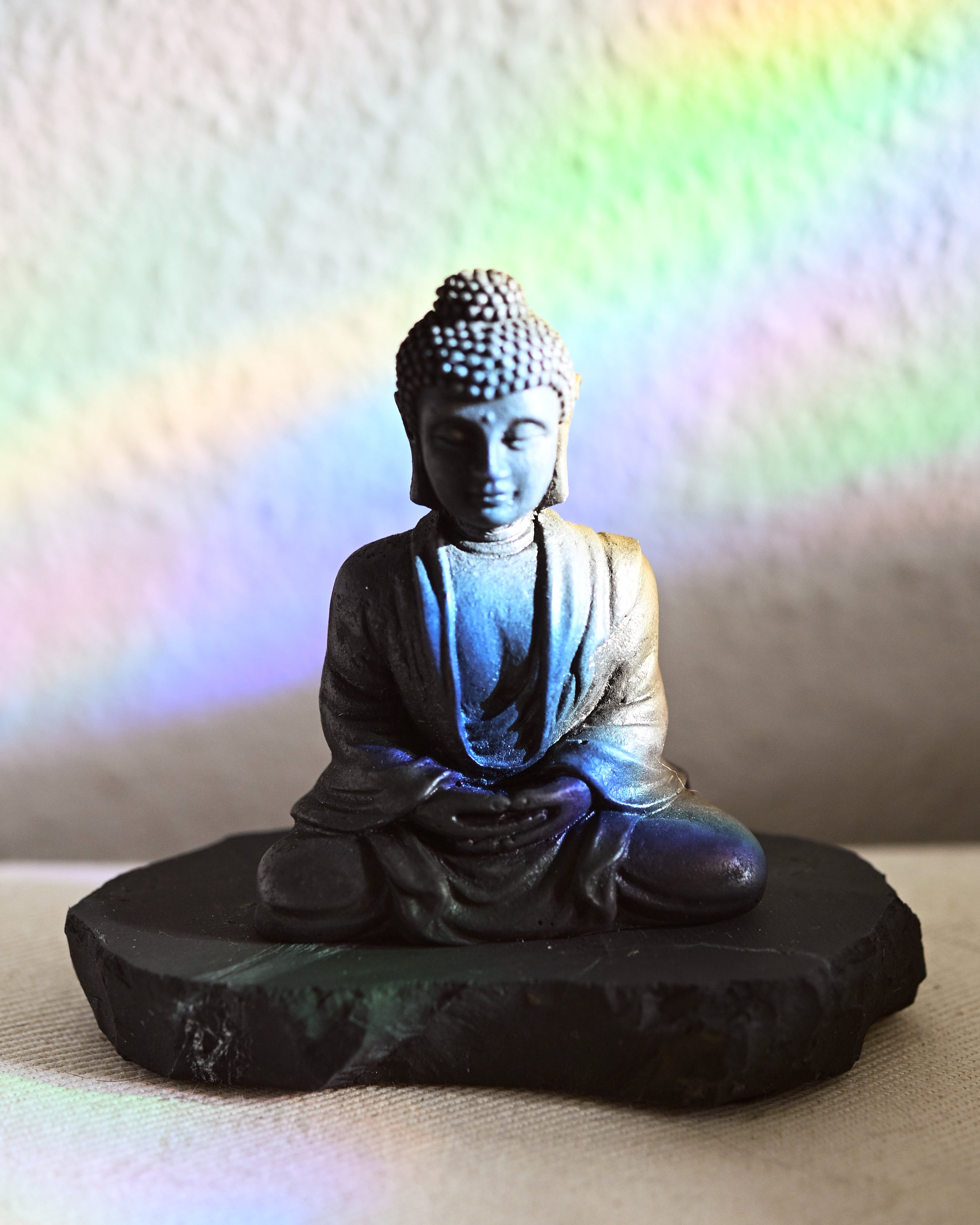 Shungite Buddha Statue
