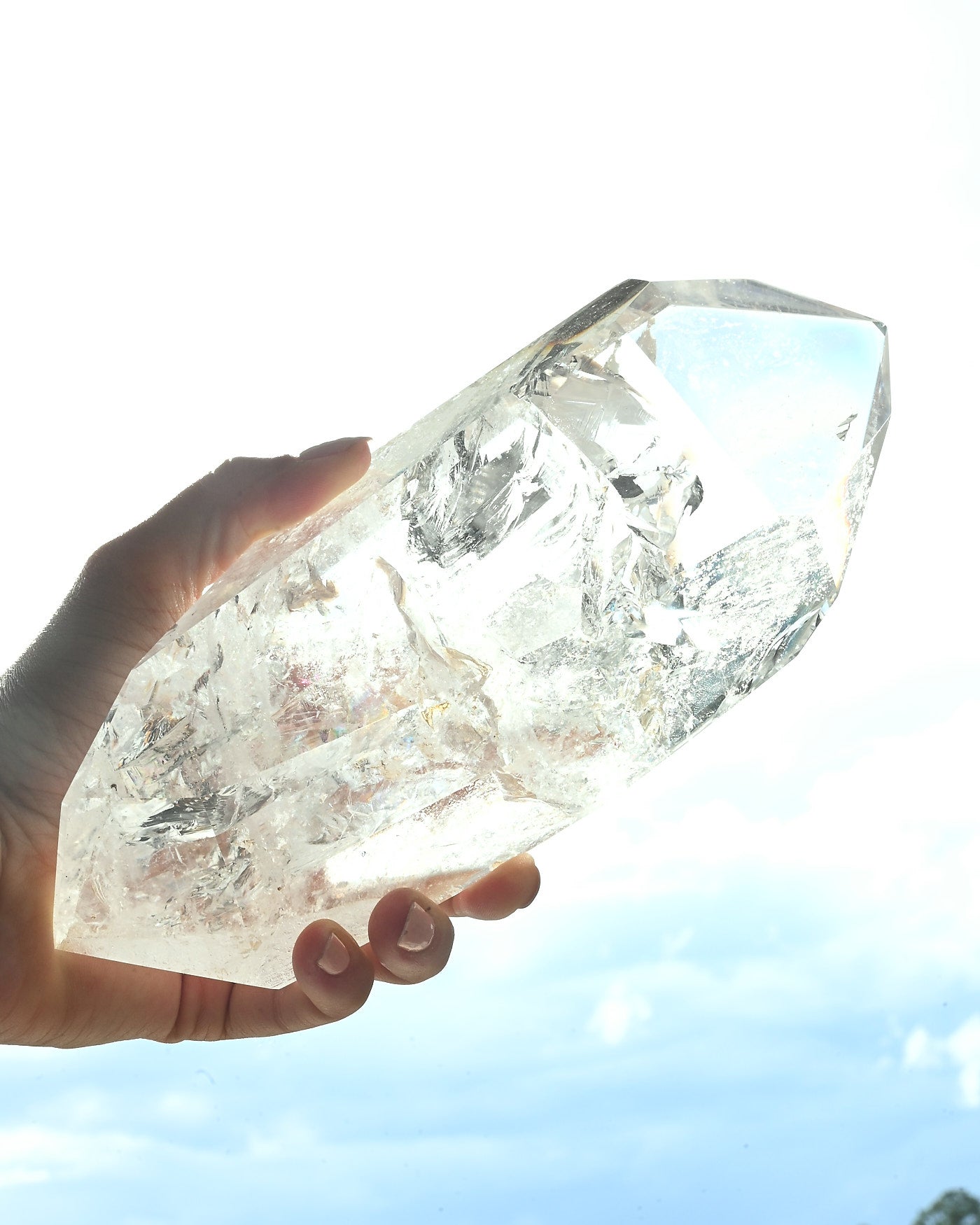 Clear Quartz on Stand 1.62kg