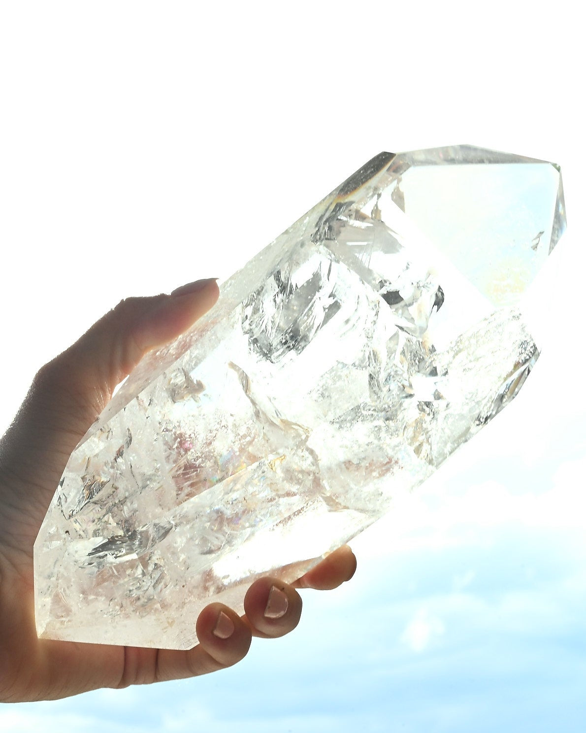 Clear Quartz on Stand 1.62kg