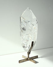 Clear Quartz on Stand 3.6 lbs