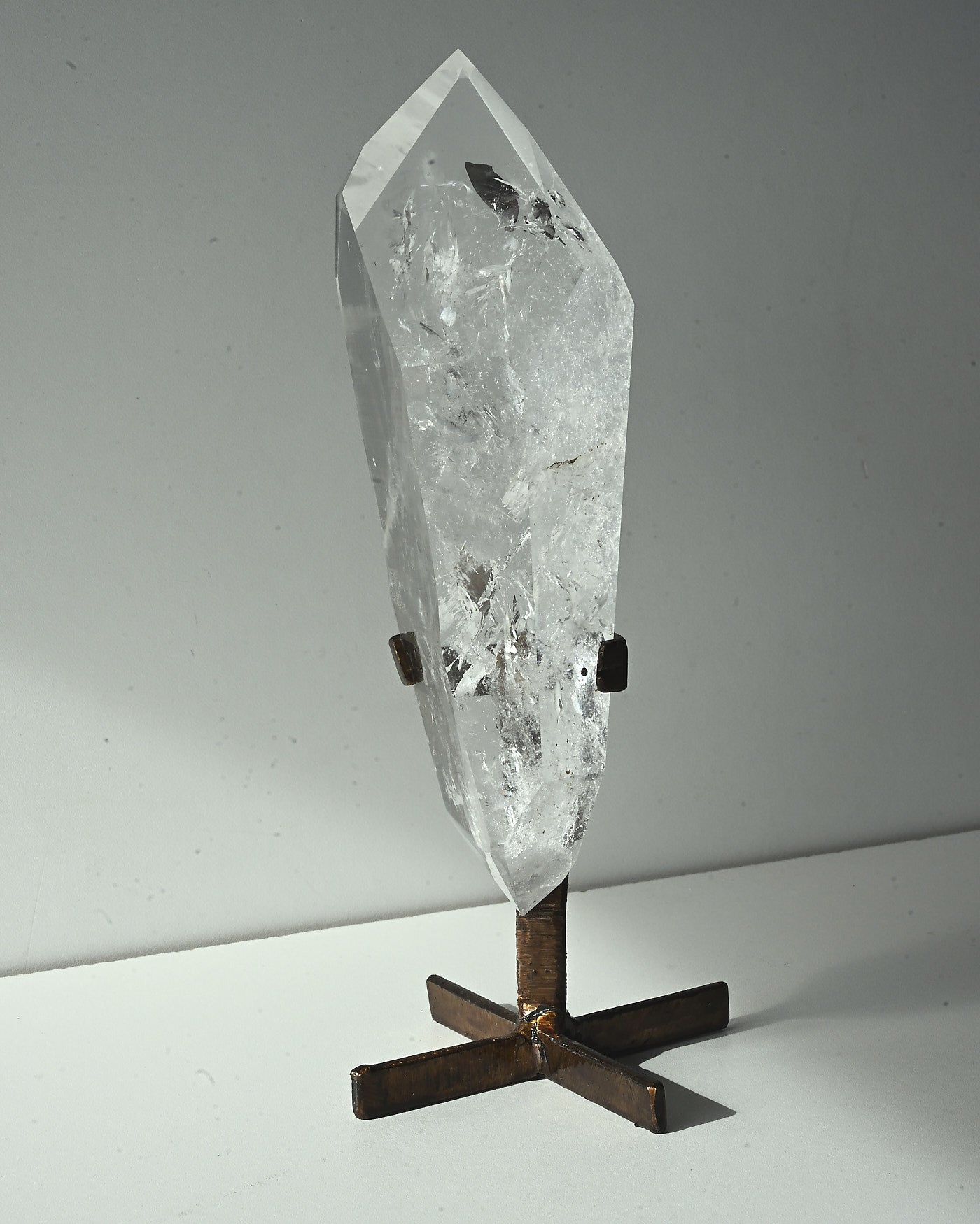 Clear Quartz on Stand 1.15kg