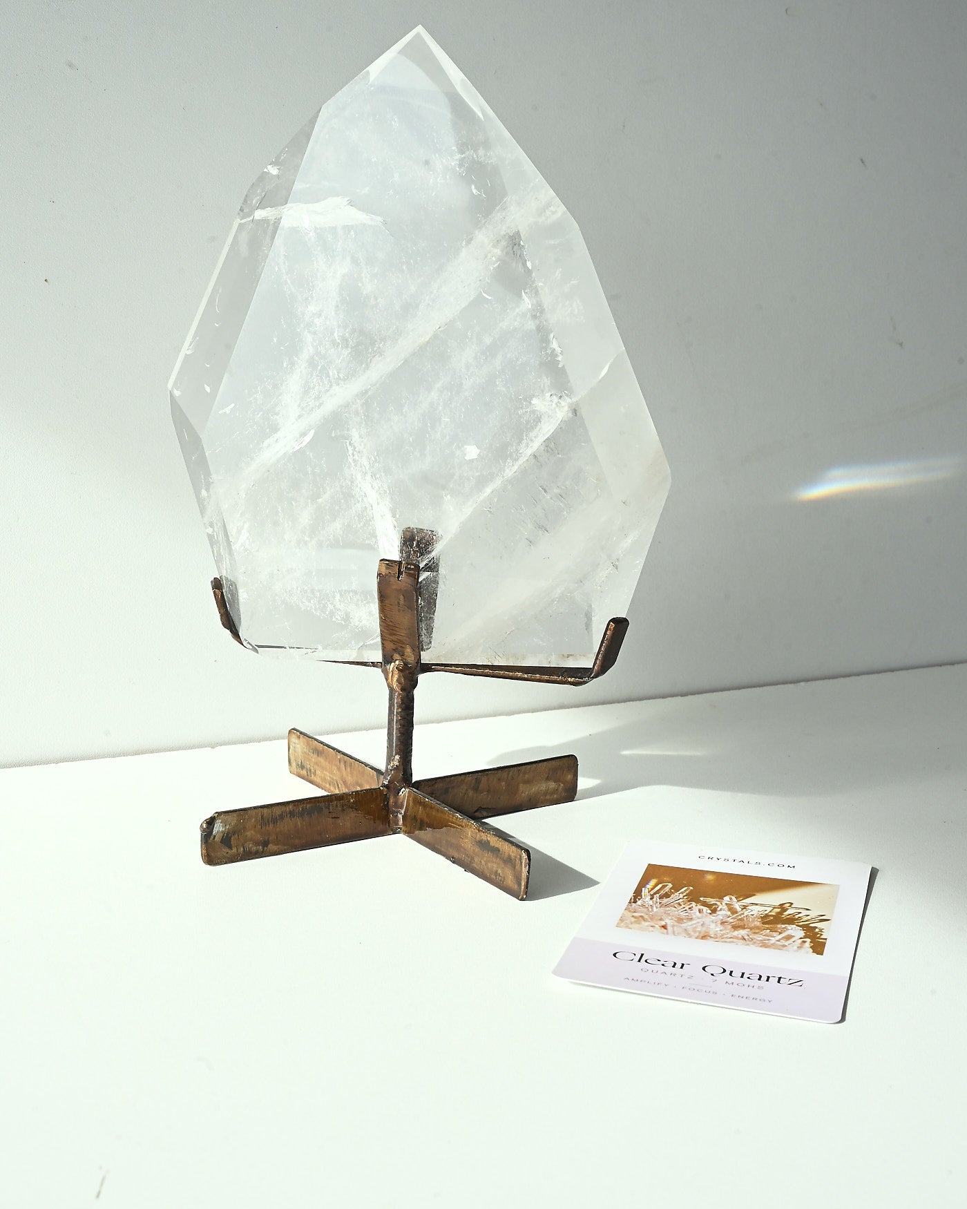 Clear Quartz on Stand 1.39kg