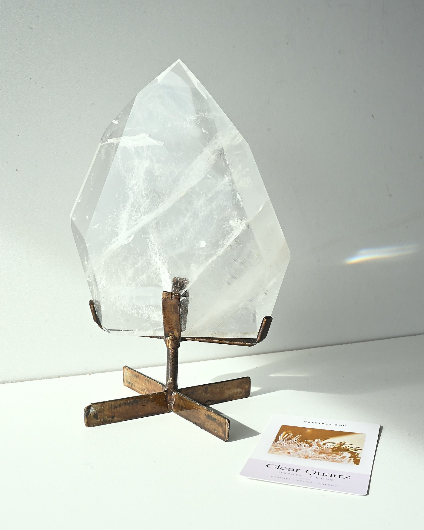 Clear Quartz on Stand 1.39kg