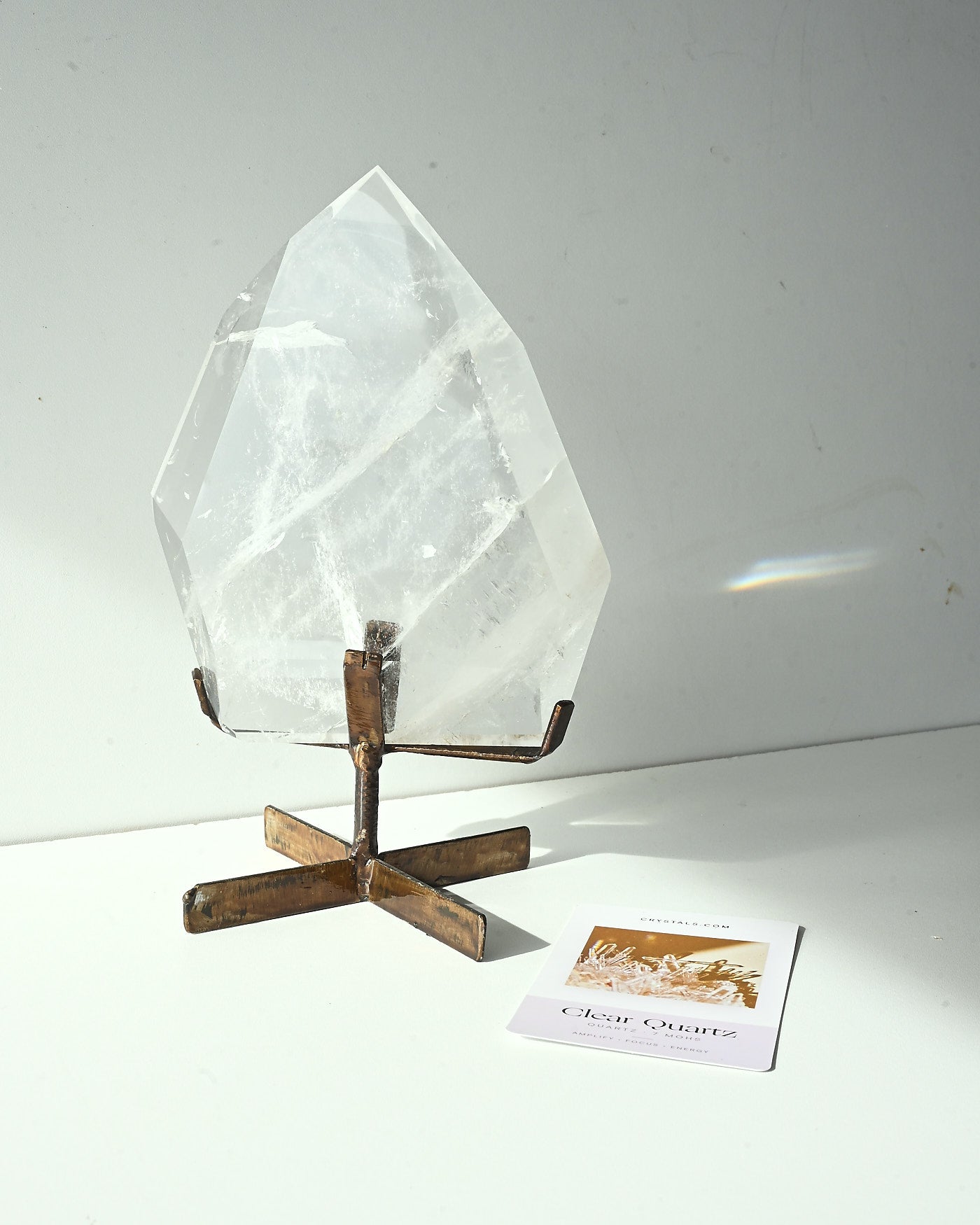Clear Quartz on Stand 1.39kg