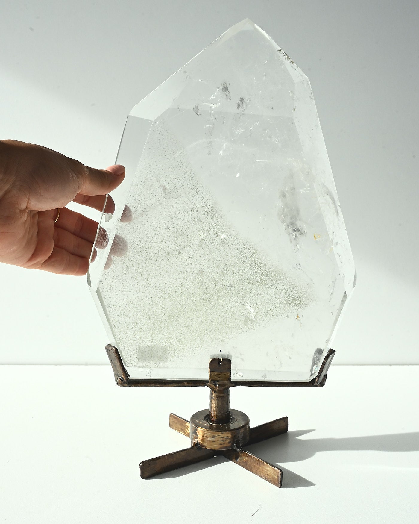 Clear Quartz on Stand 2.42kg