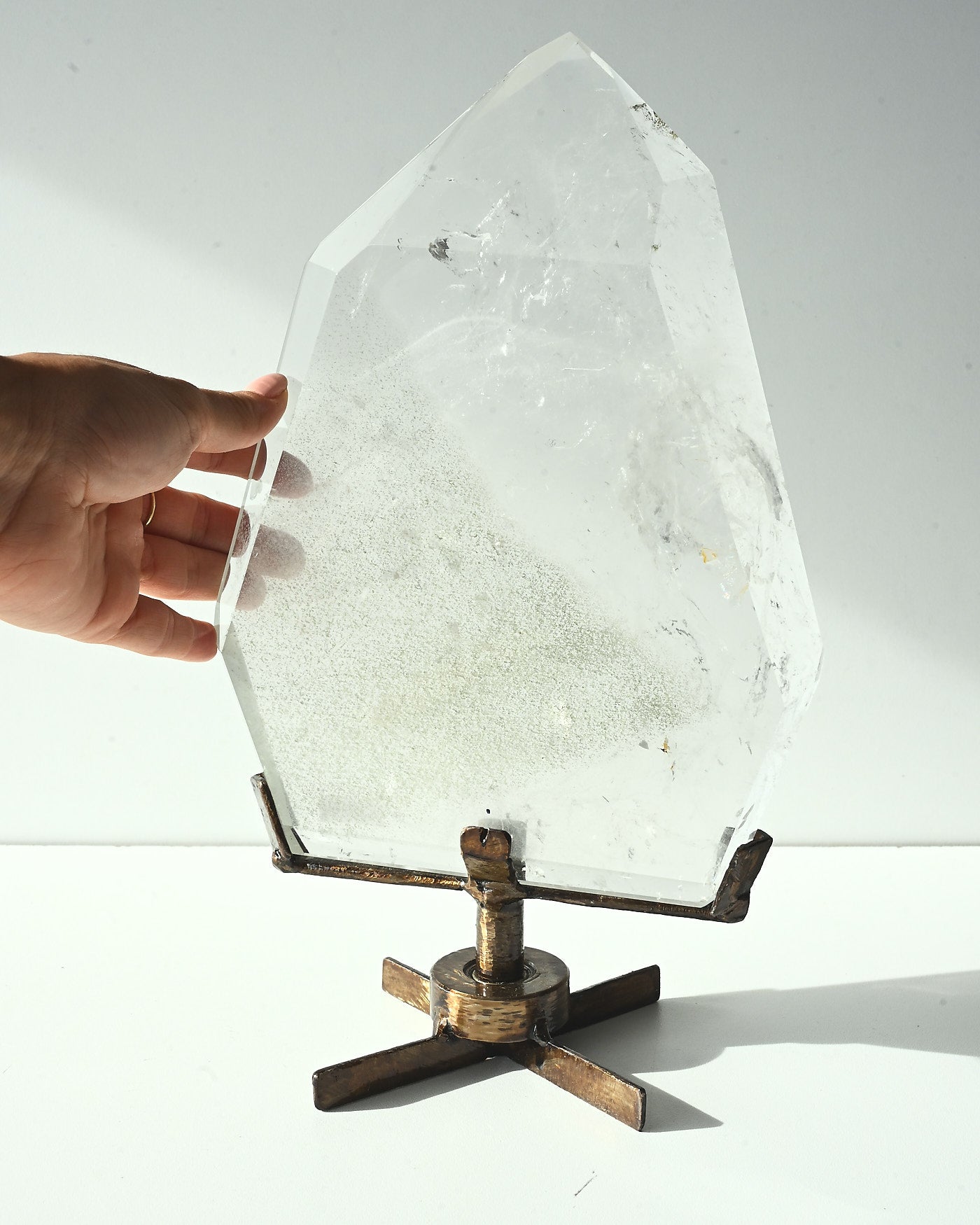 Clear Quartz on Stand 2.42kg