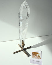 Clear Quartz on Stand 1.4kg