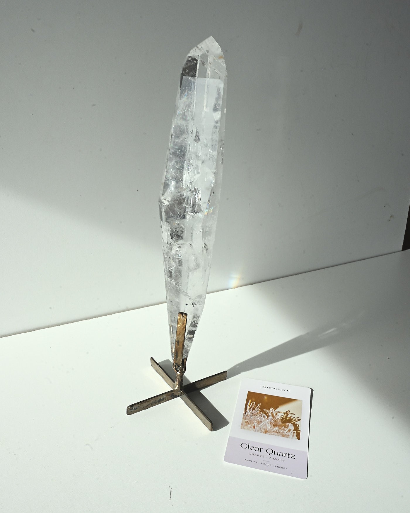 Clear Quartz on Stand 890g