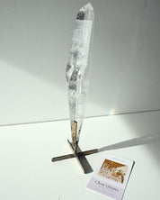 Clear Quartz on Stand 890g