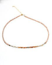 Energize Necklace - Carnelian, Citrine + Sunstone
