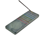 Flower of Life Chakra Incense Strip Burner