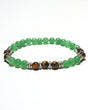 Jade & Tiger’s Eye Bracelet – LUCK