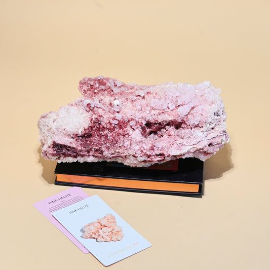 Pink Halite XL CLuster  11 inch 7lbs