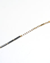 Clarity Necklace - Hematite, Howlite + Clear Quartz